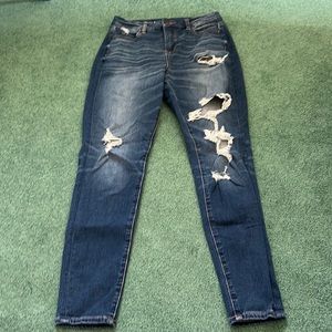 American Eagle women’s curvy hi-rise jegging the dream jean size 4 regular